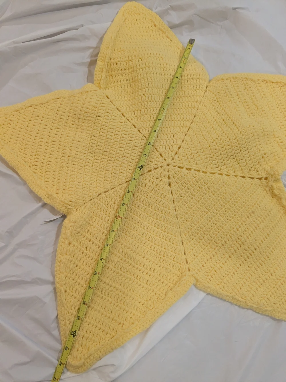 🔥Handmade Yellow Star-Shaped Baby/Child Hooded Wrap 0-4;6 Months
